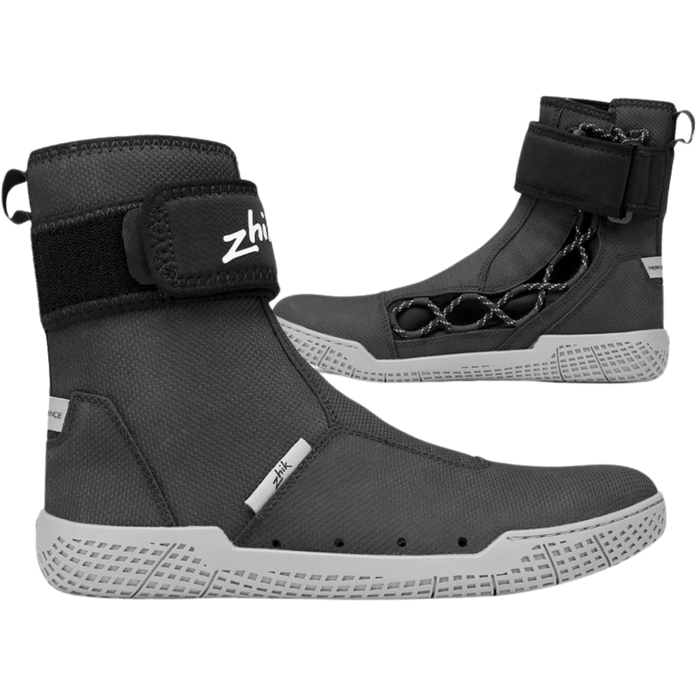 2026 Zhik Performance High Cut Dinghy Boot DBT-0230-U - Black